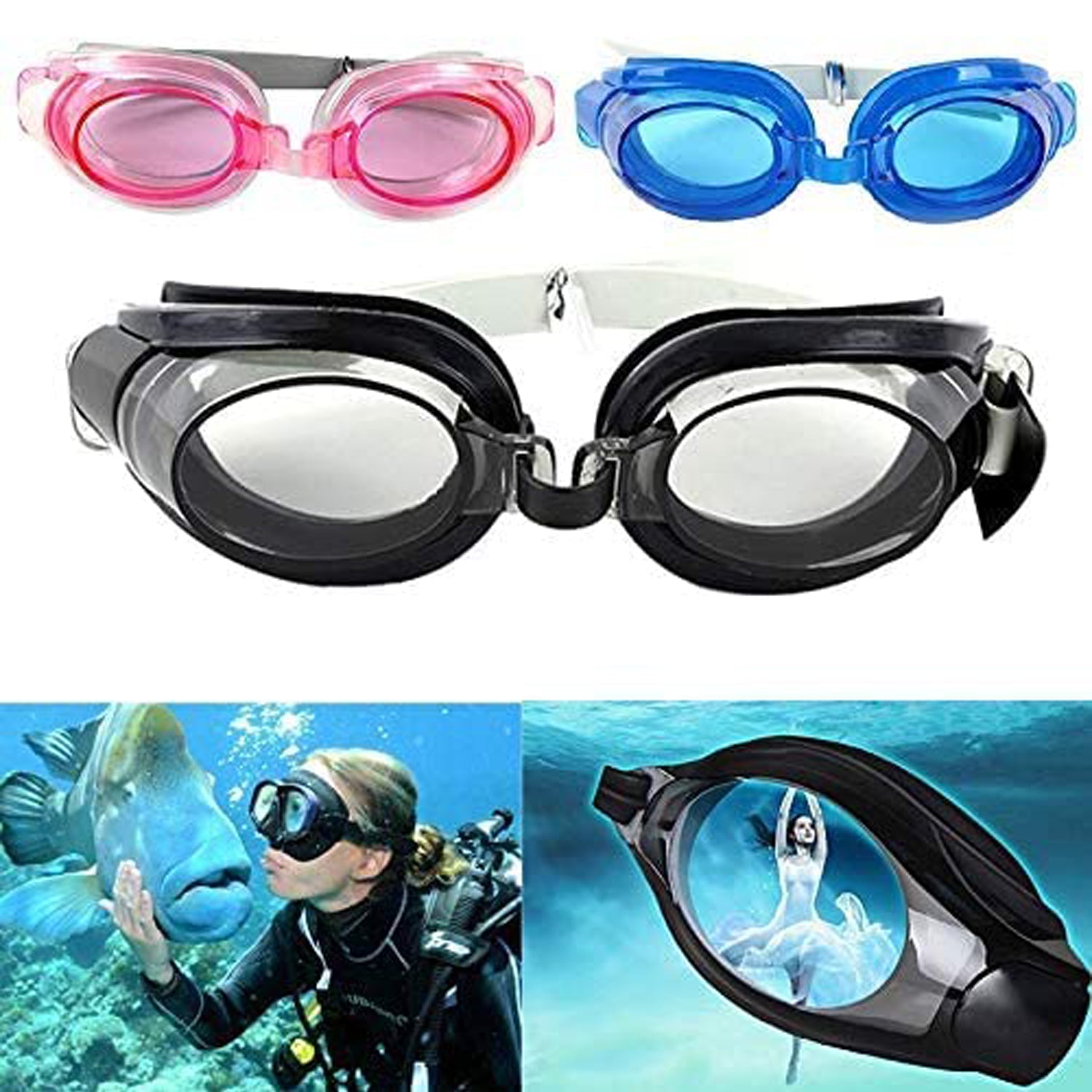0399A SWIMMING GOGGLES WITH ADJUSTABLE CLEAR VISION ANTI-FOG WATERPROOF SWIMMING GOGGLES DeoDap 0399A SWIMMING GOGGLES WITH ADJUSTABLE CLEAR VISION ANTI-FOG WATERPROOF SWIMMING GOGGLES DeoDap